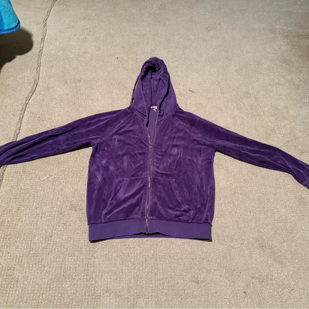 Juicy couture velour hoodie